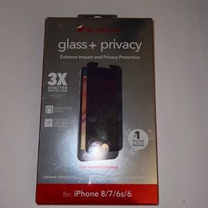 Invisible Shield Glass + Privacy - IPhone 8/7/6s/6